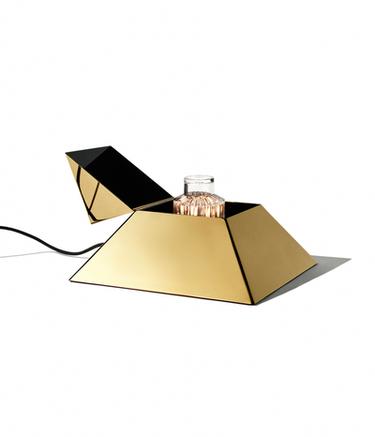 LAMPE PYRAMIDE ALEXANDRE DE BETAK - Doré de Zara - Image 1