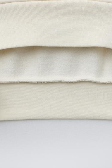 SWEAT IMPRIMÉ - Écru de Zara - Image 3