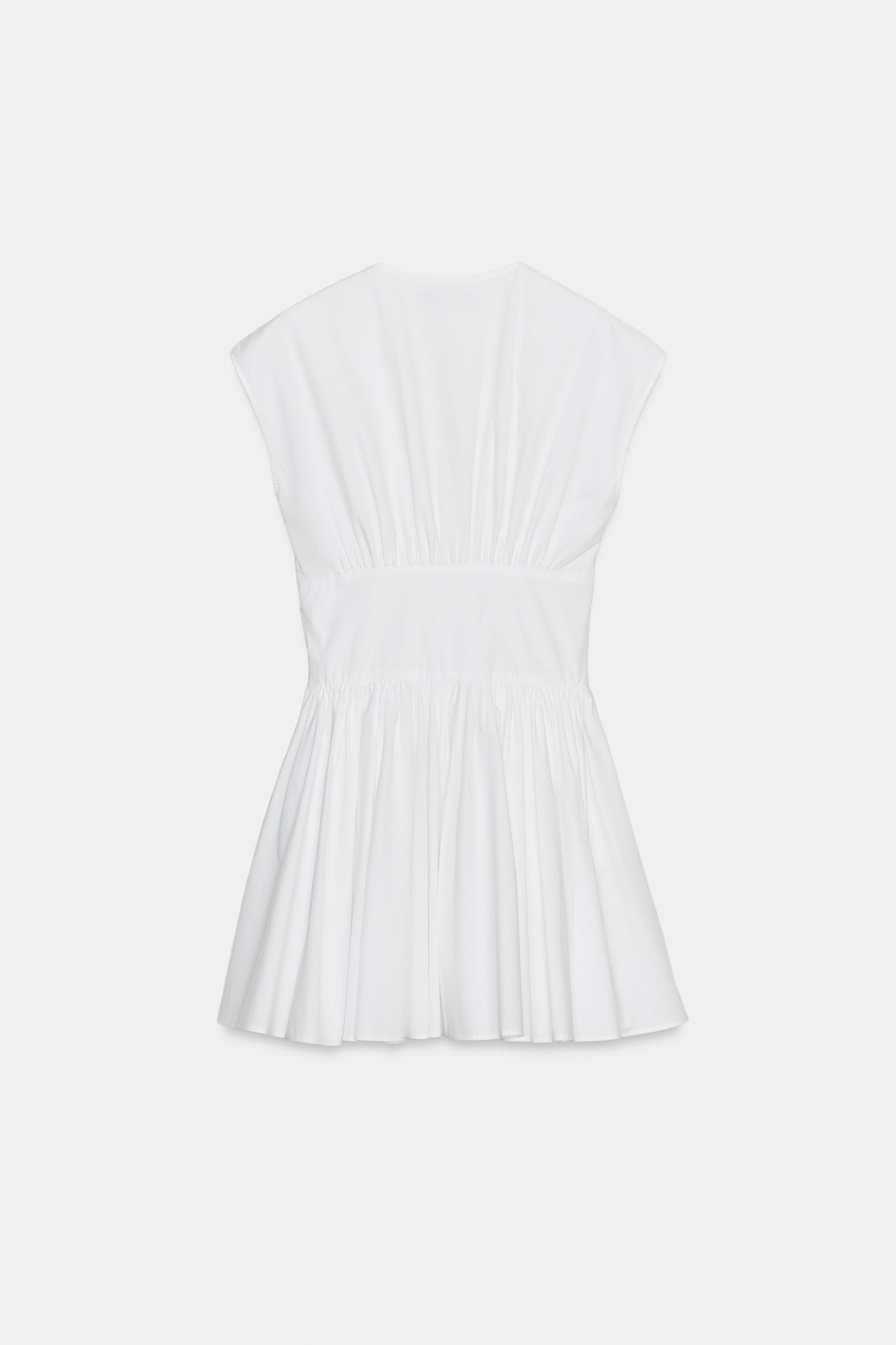 MINI POPLIN DRESS
