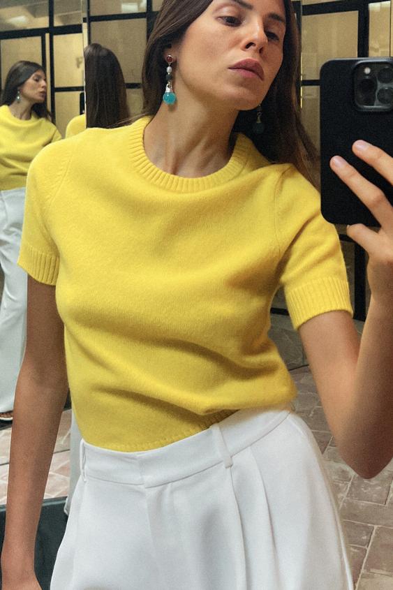 METALLOHRRINGE MIT STEIN - Silber | ZARA Deutschland / Germany 