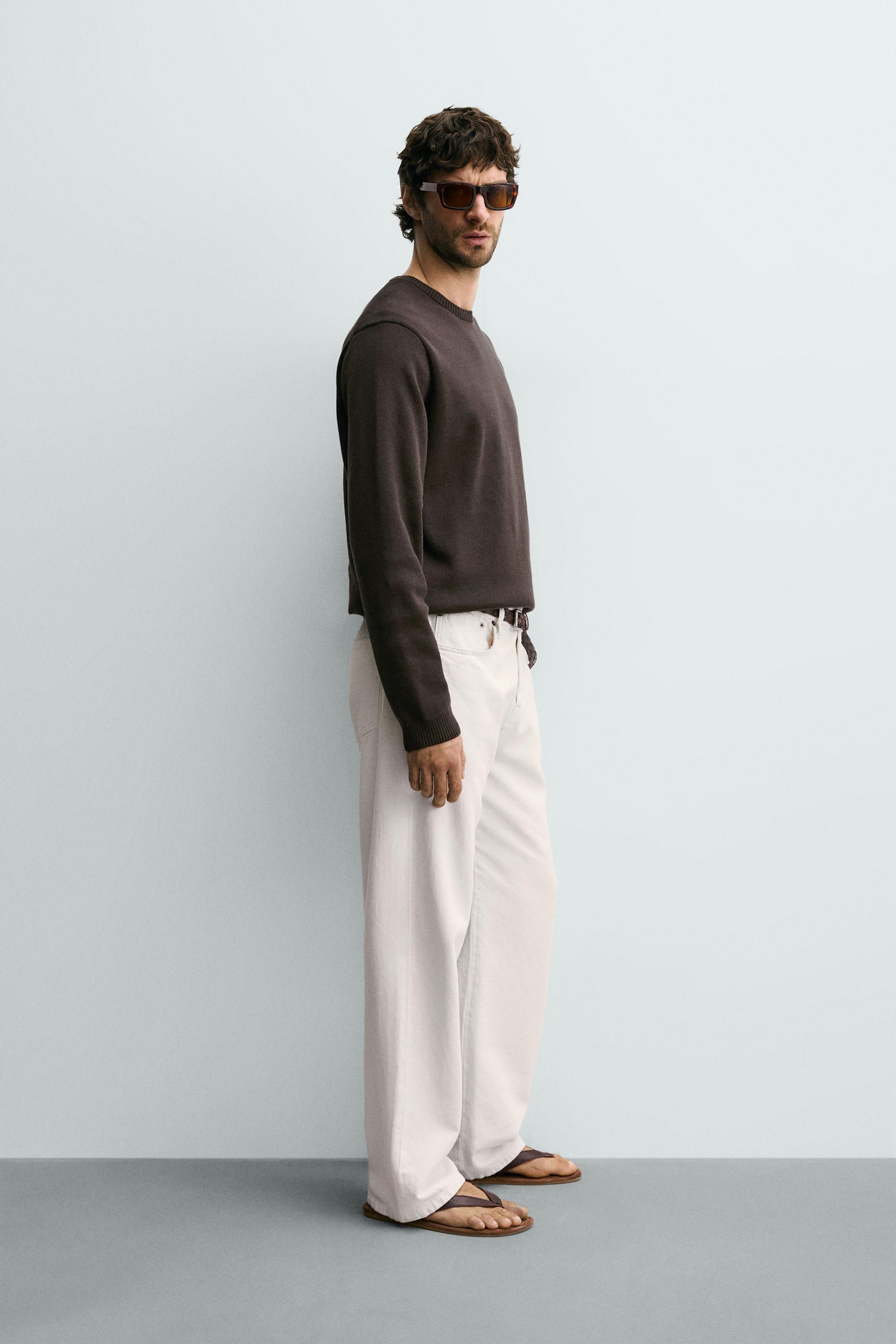 TEXTURED COTTON JUMPER