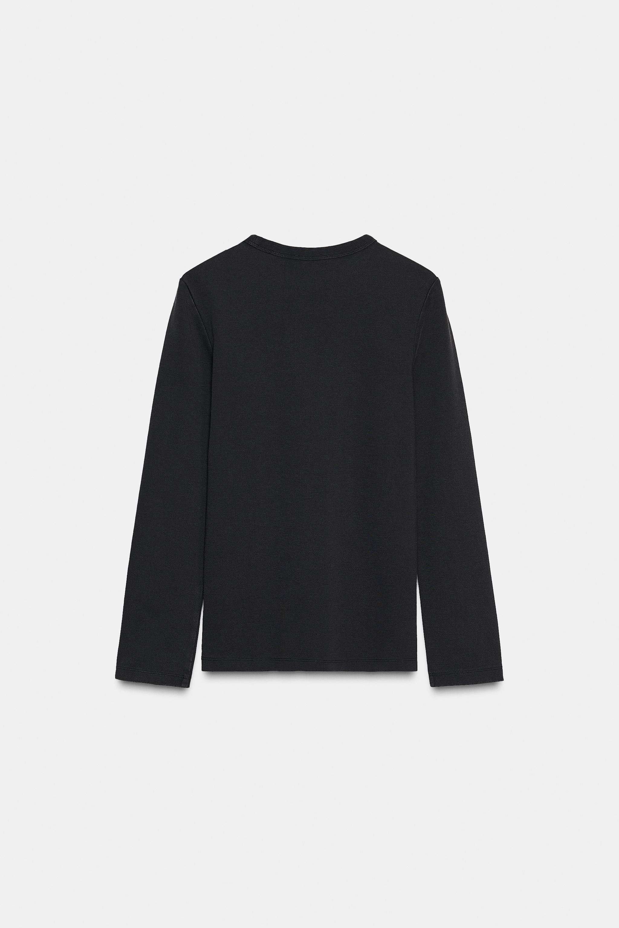 INTERLOCK LONG SLEEVE T-SHIRT
