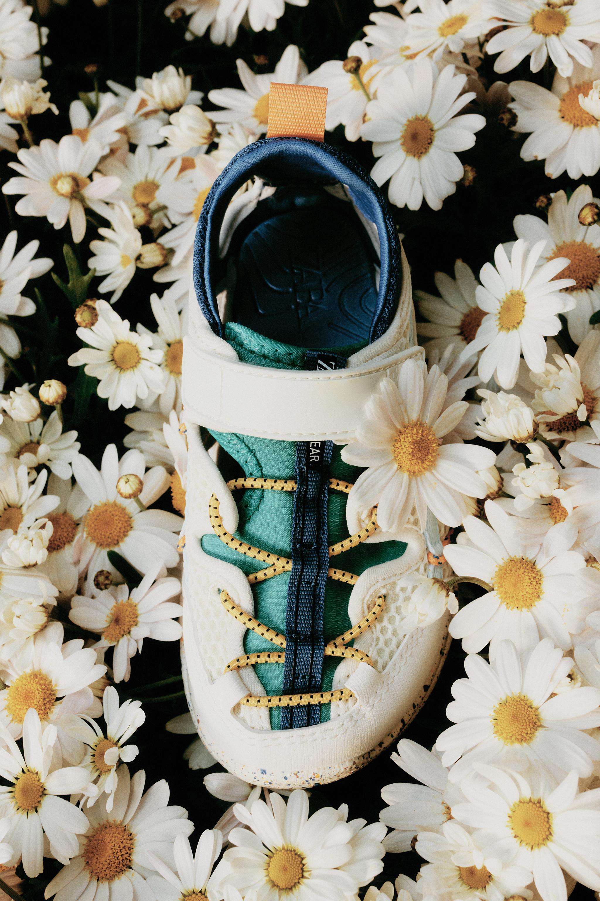BAREFOOT SNEAKERS WITH CUT-OUTS — White (alternate view)