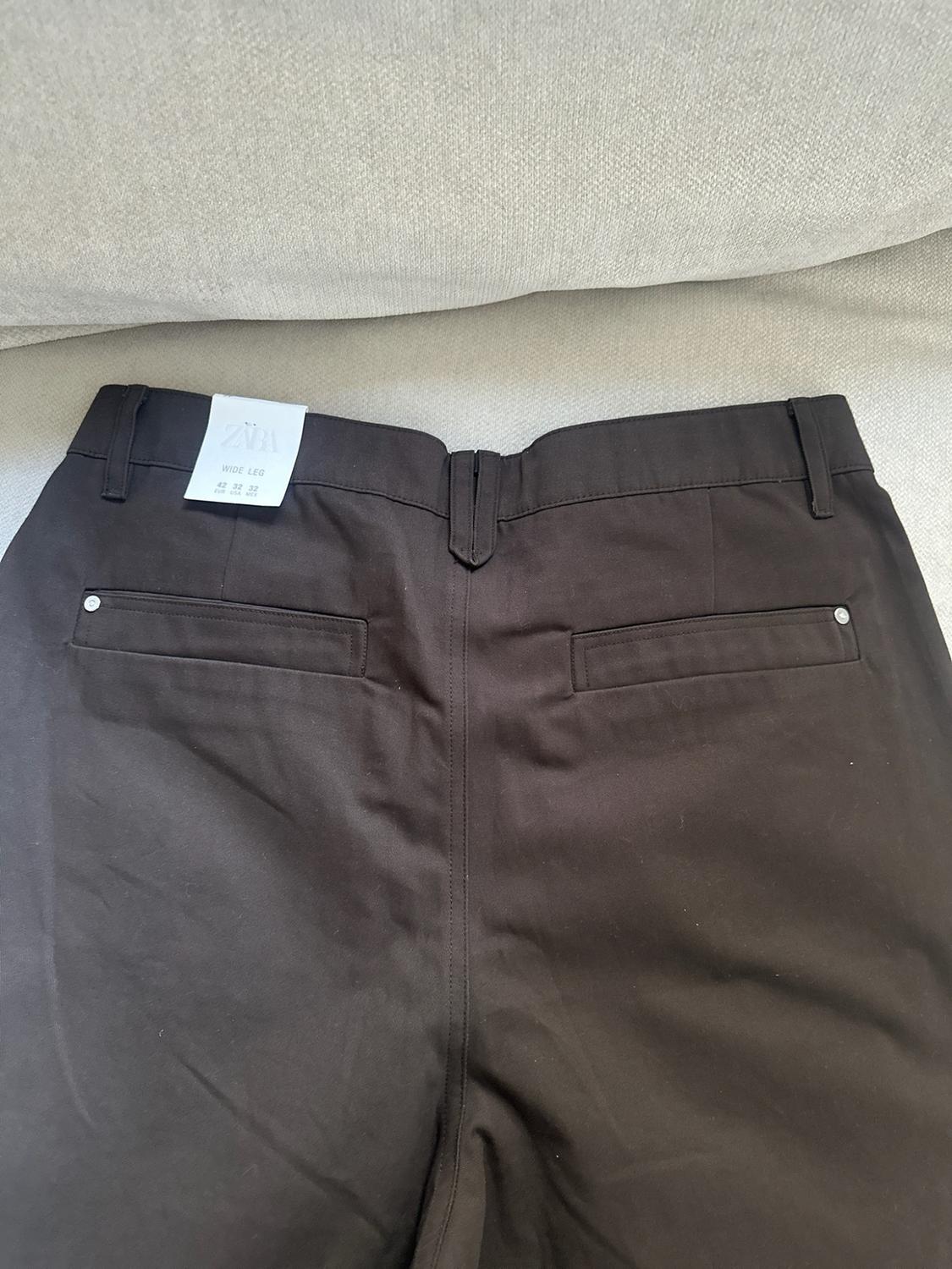 WIDE FIT CHINO PANTS - Image 5