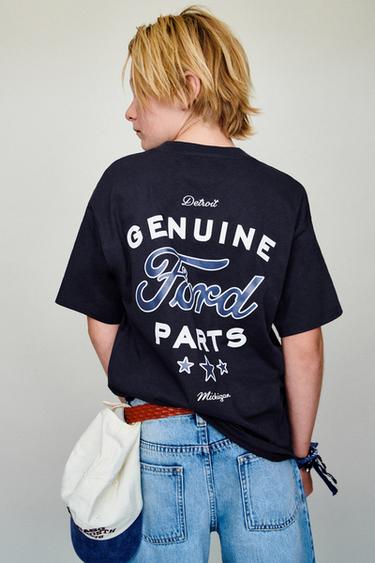 CAMISETA FORD® - marino de Zara