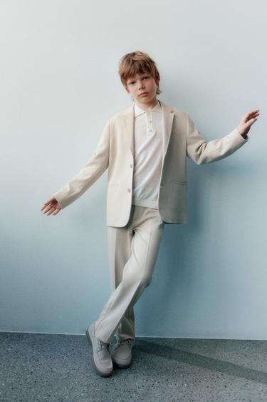 VESTE DE COSTUME CONFORT - Beige de Zara - Image 6