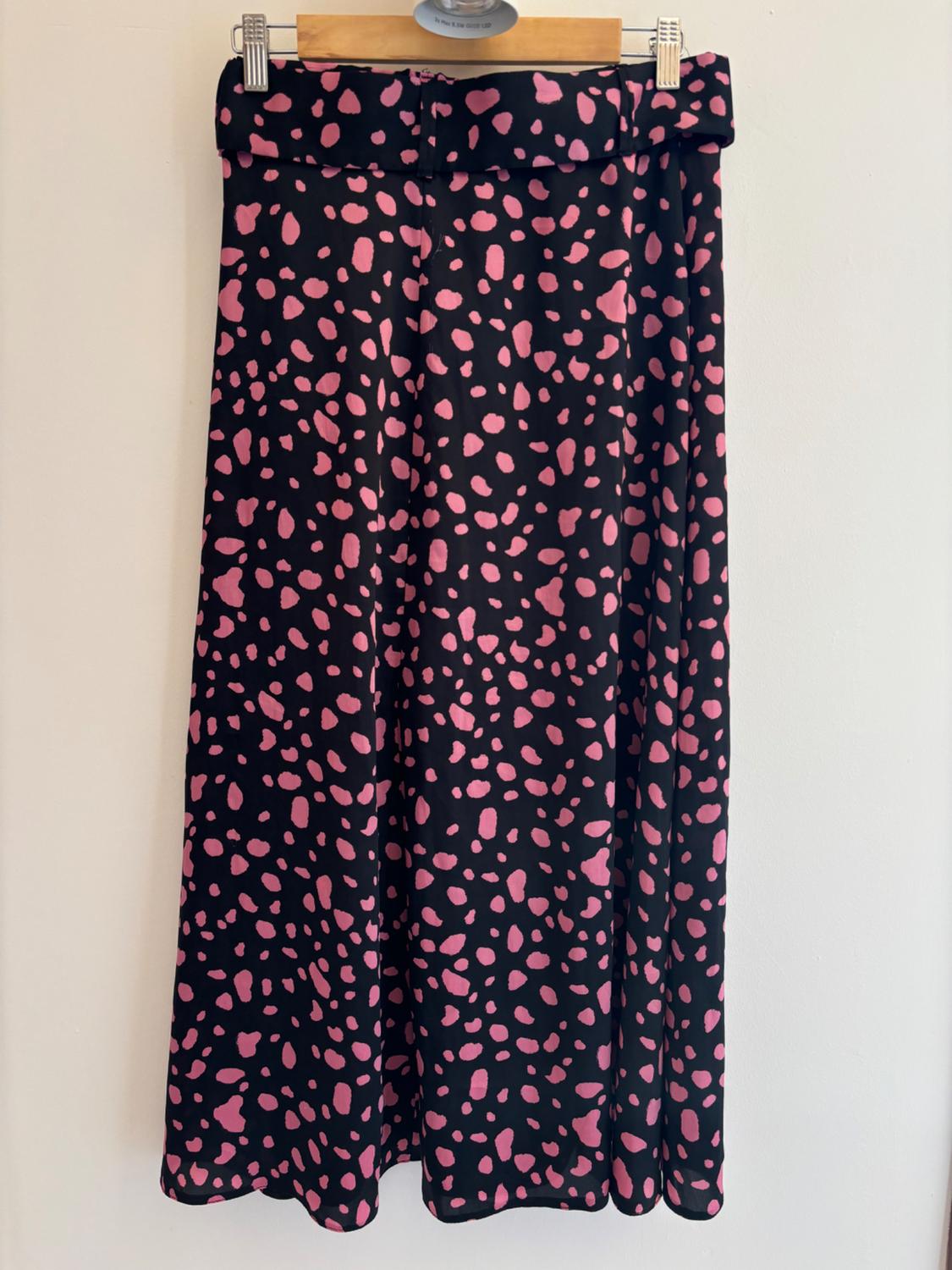 MIDI SKIRT WITH SIDE SLITS - Image 3