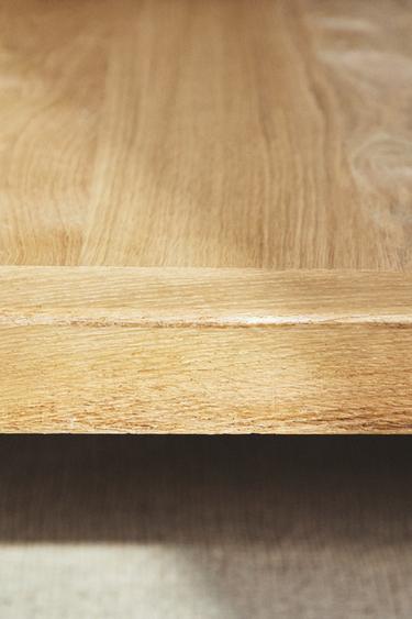 STRUCTURE LIT EN BOIS - Beige clair de Zara - Image 2