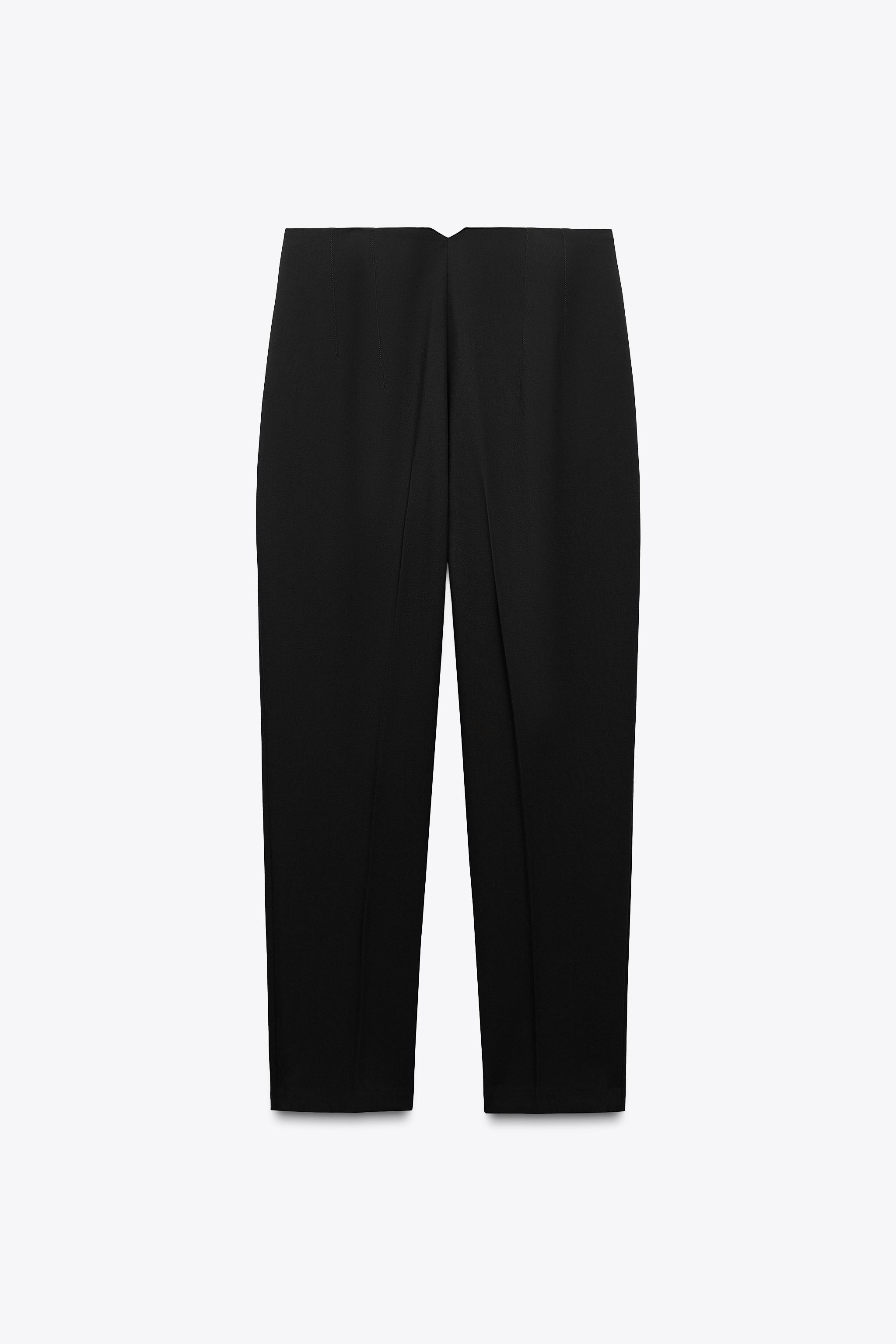 ハイウエストパンツ - オフホワイト | ZARA Japan / 日本