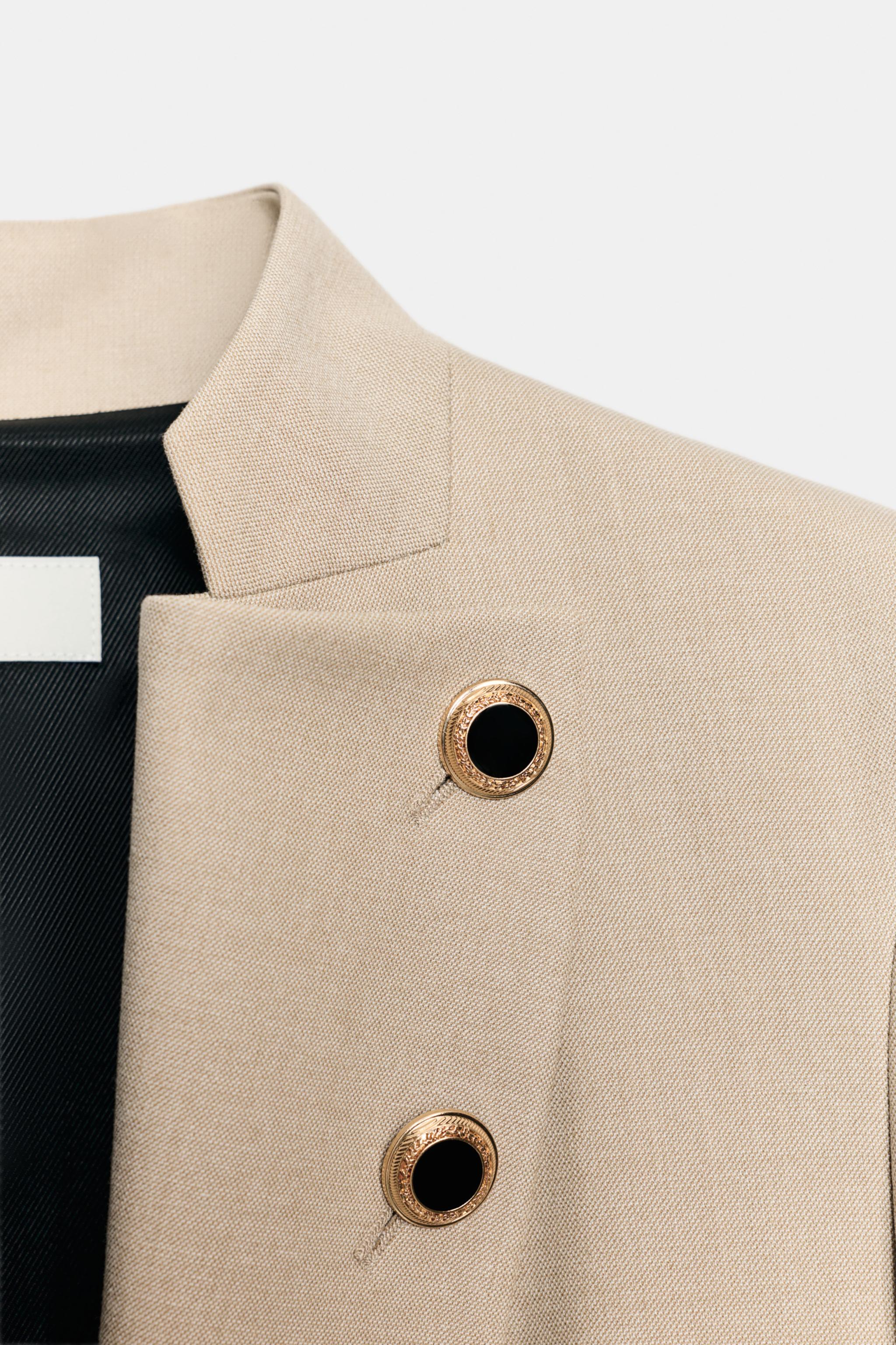 フィットカラーブレザー - サンド | ZARA Japan / 日本