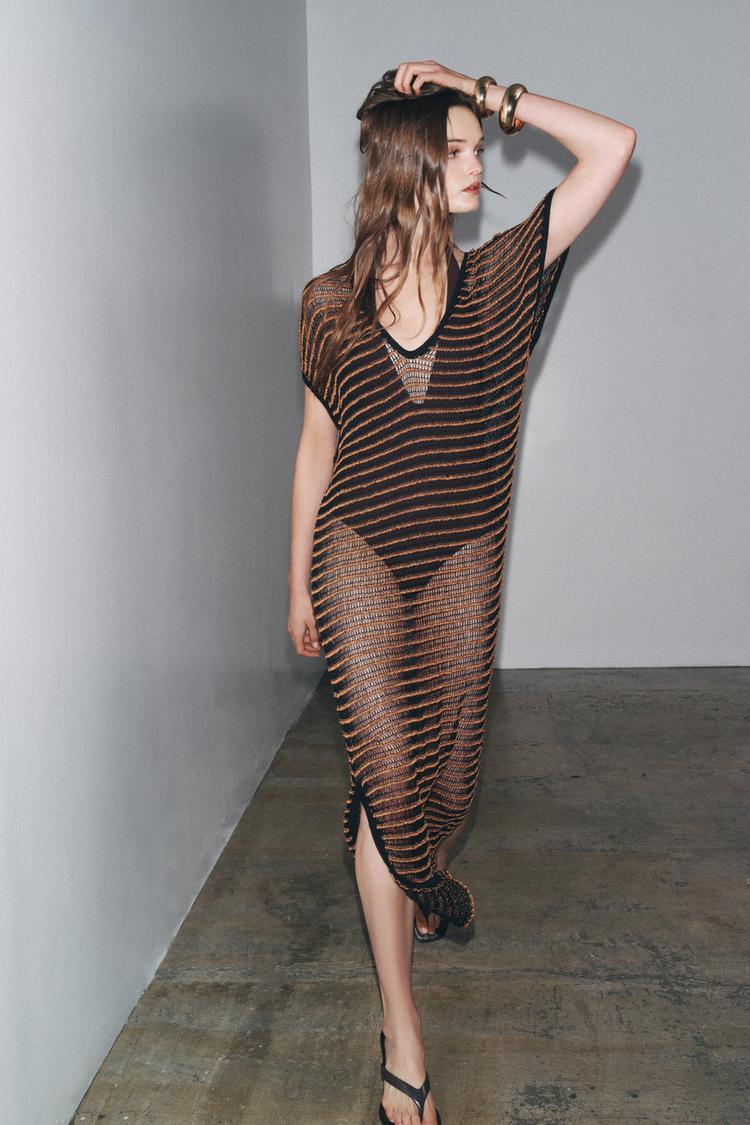 Túnica Vestido Lana Zara El Vestido Túnica De Lana De Zara Que