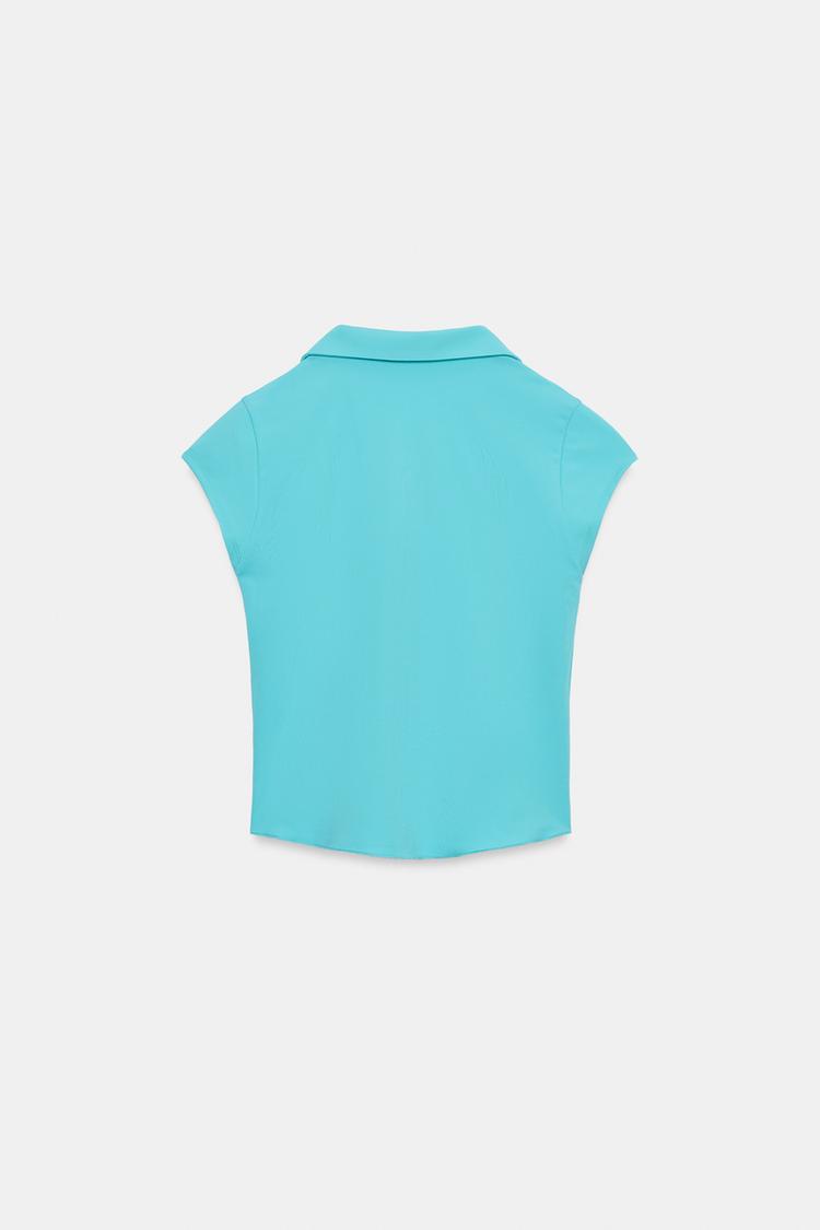 Top estilo camisa 8