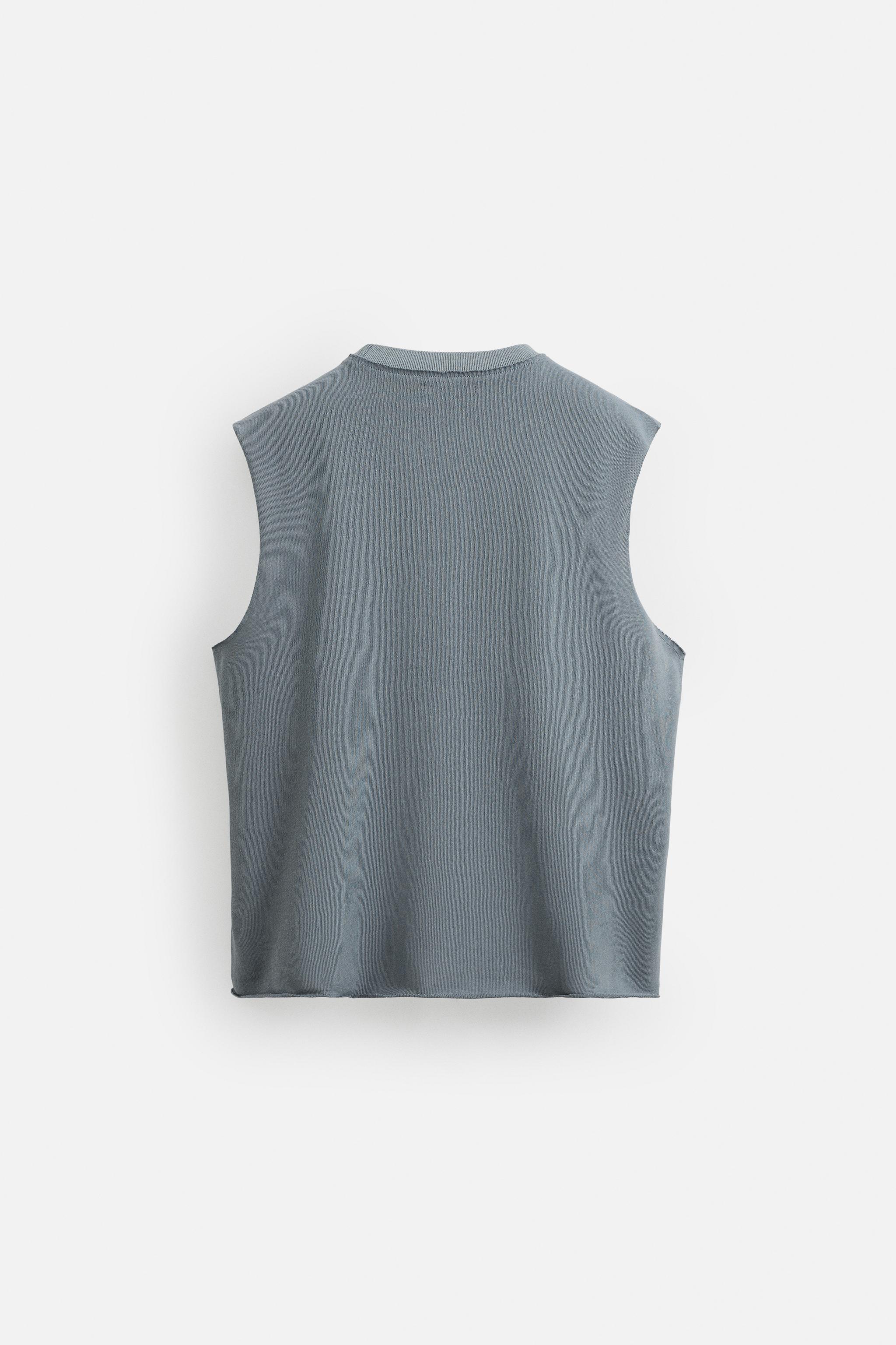KNITTED TANK TOP - White | ZARA Canada