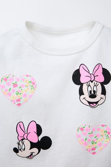 MINNIE MOUSE © DISNEY T-SHIRT AND CYCLING LEGGINGS SET - Pink by Zara - Image 2