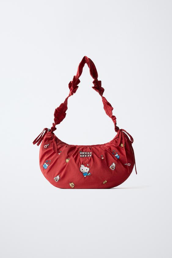 Zara Hello Kitty © Sanrio 刺繡包 - 紅色 - 圖片 0
