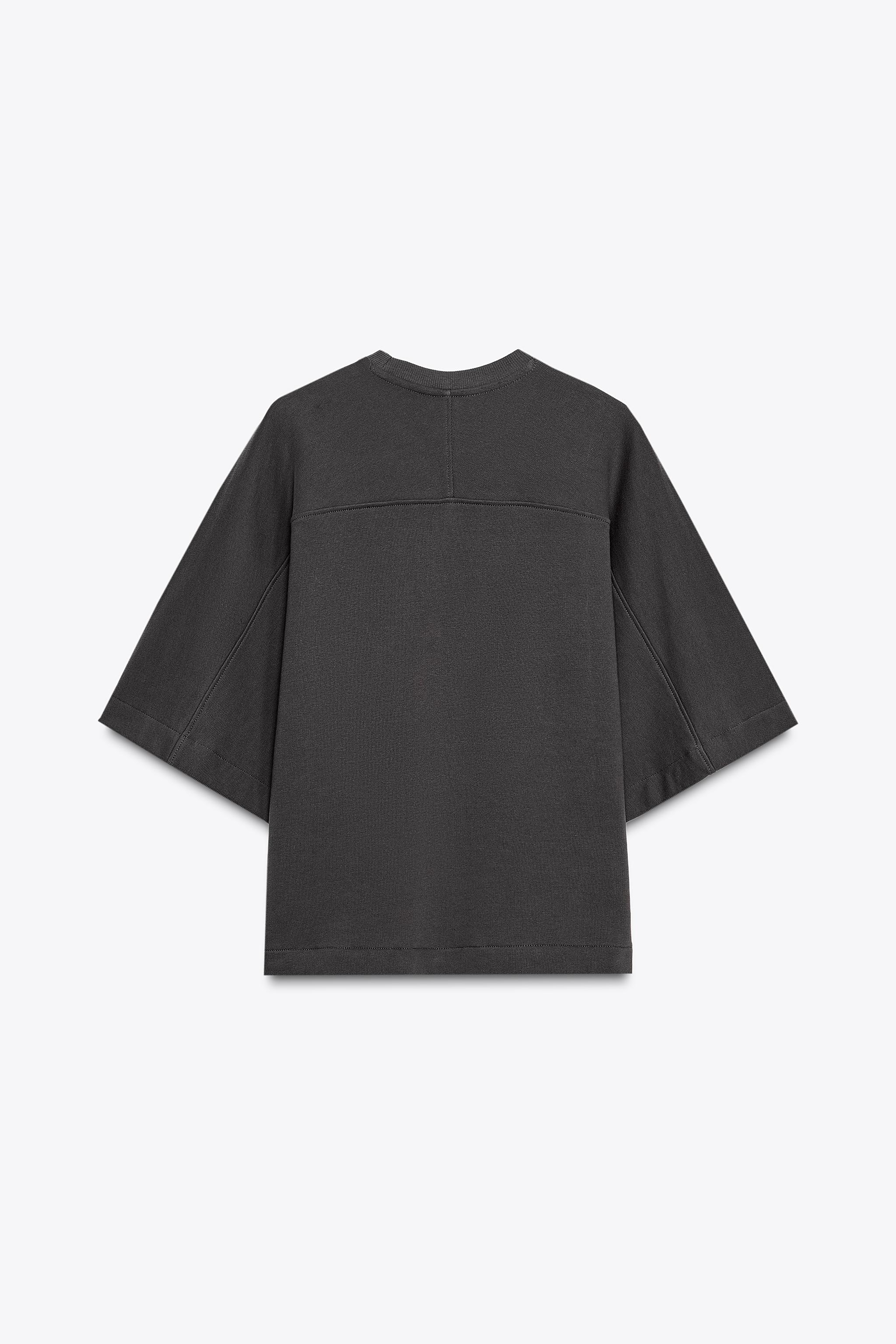 RUSTIC SHORT SLEEVE SWEATSHIRT