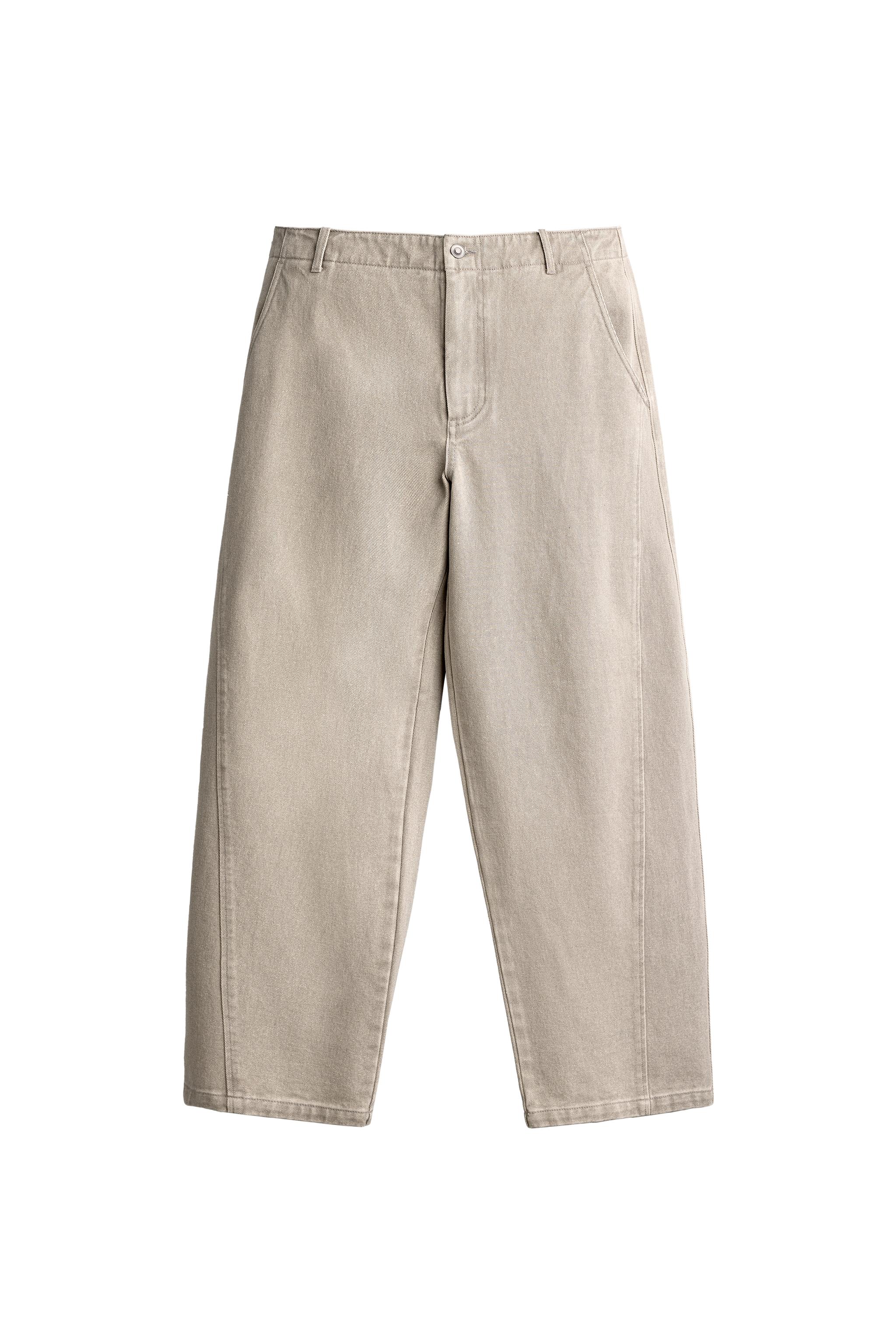 PANTALÓN RELAXED FIT COSTURA GIRADA