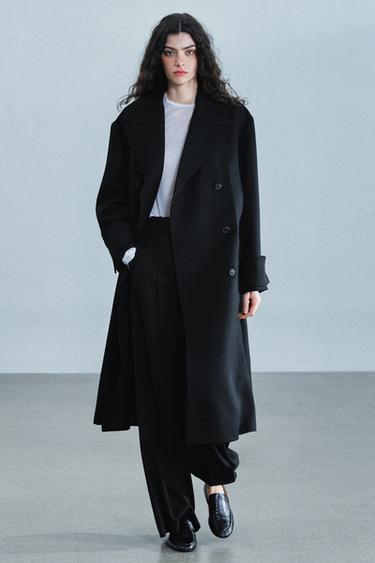ZW COLLECTION WIDE-LEG PANTS — Black 2