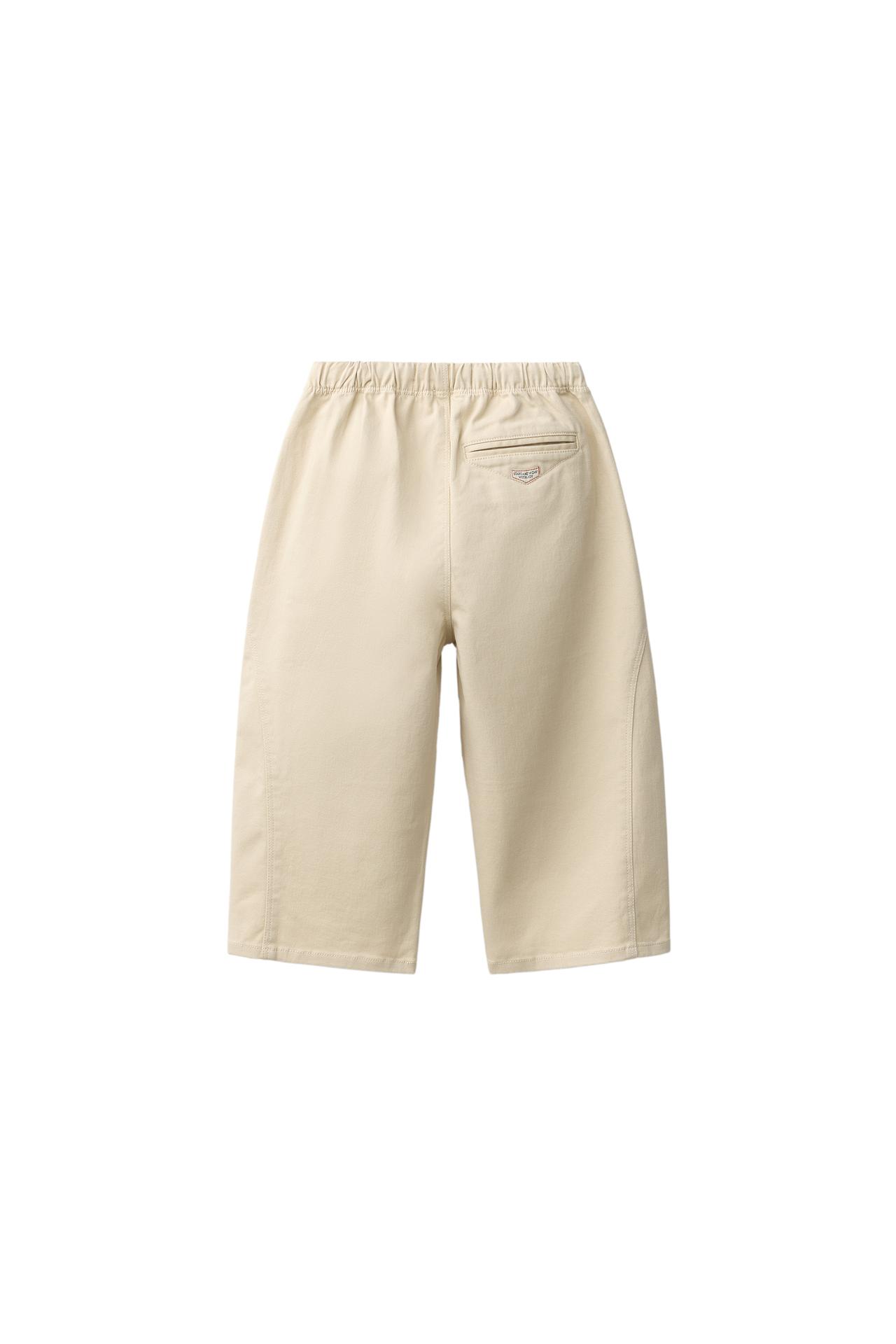 BAGGY PANTS — Light beige