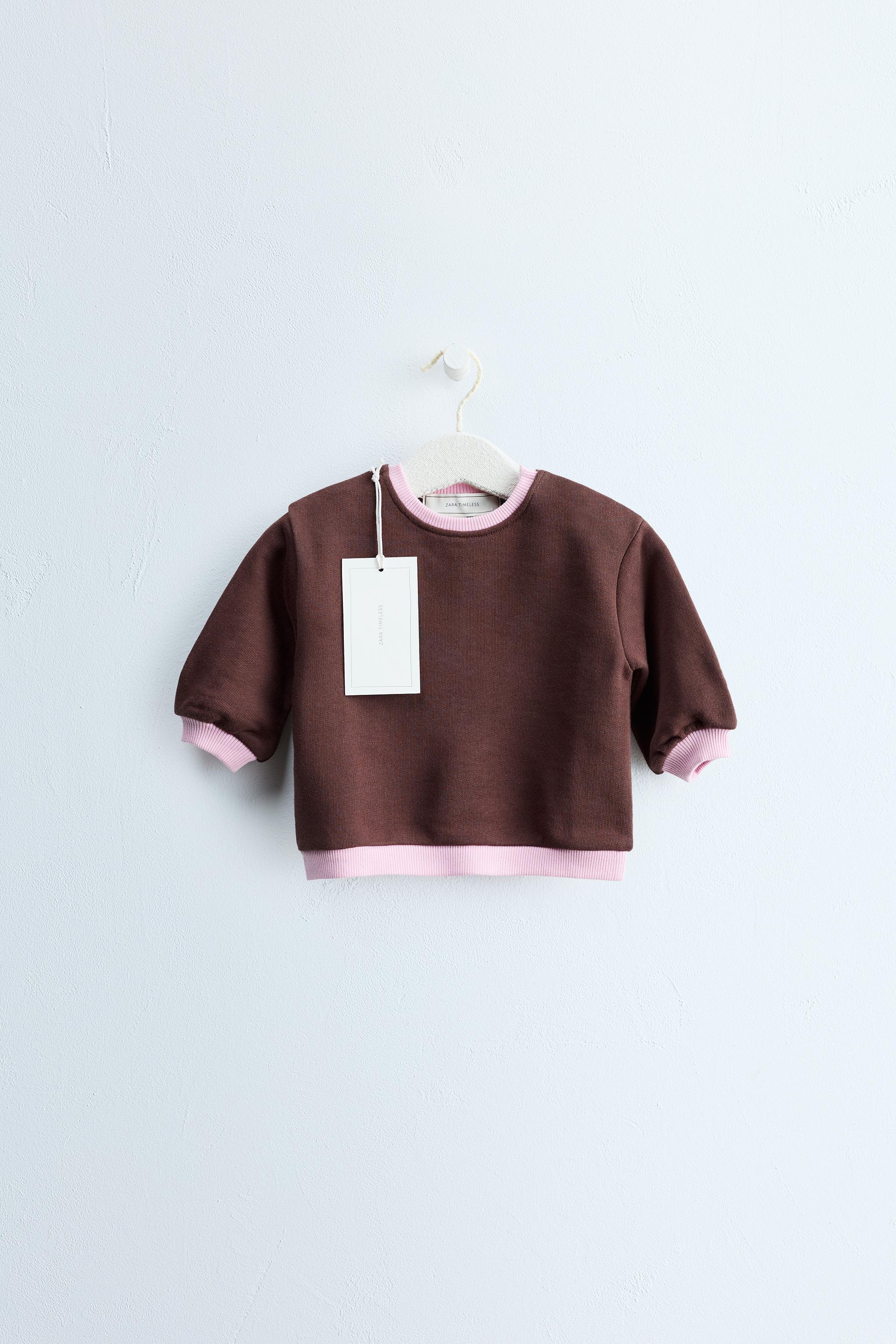 Zara TIMELESS - SWEAT CONTRASTE