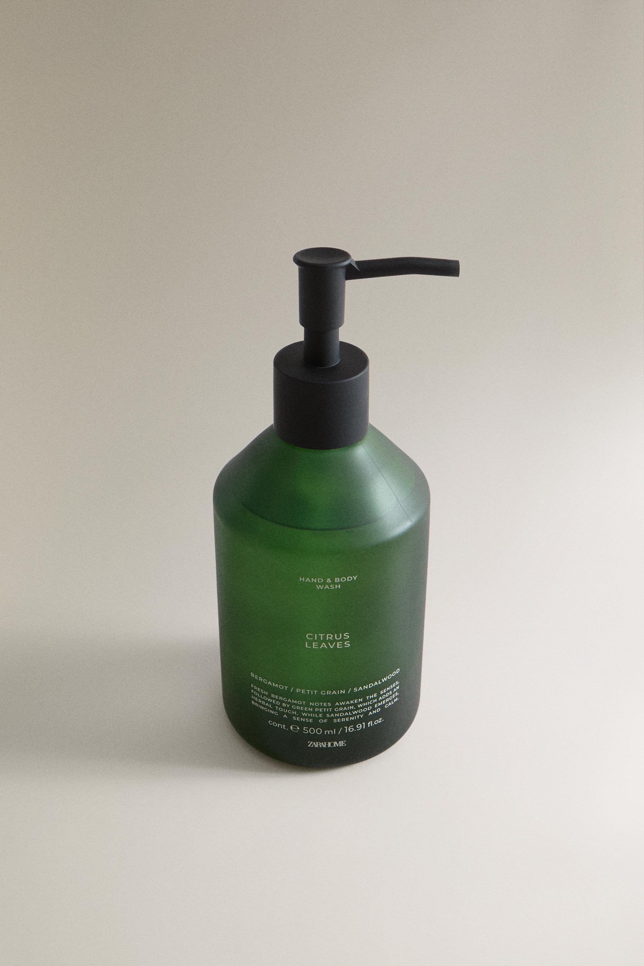 CITRUS LEAVES LIQUID HAND AND BODY SOAP (500 ML) — Mid-green