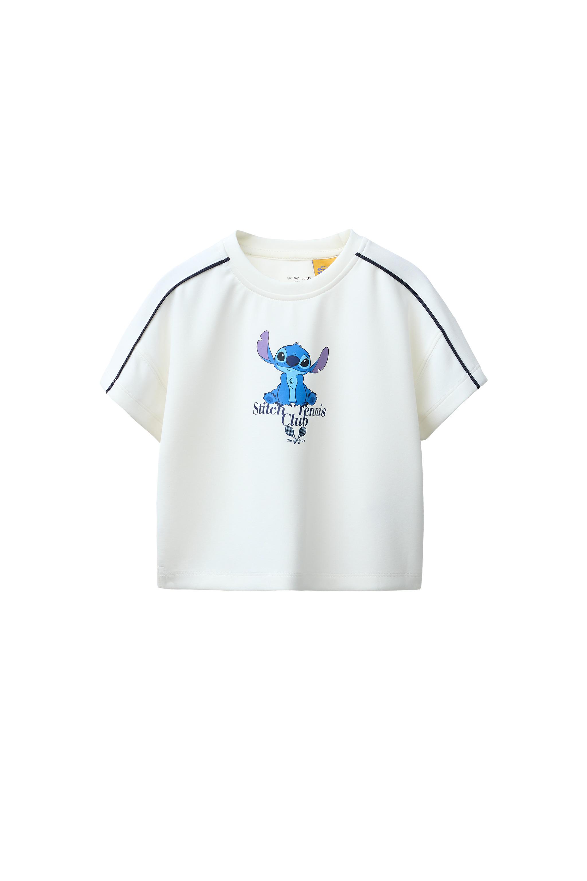 LILO & STITCH © DISNEY MODAL T-SHIRT - Ecru | ZARA Turkey