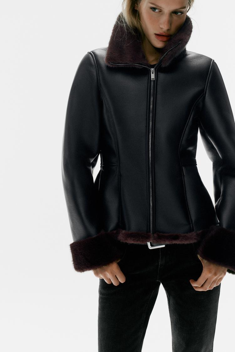 Chaqueta entallada doble faz