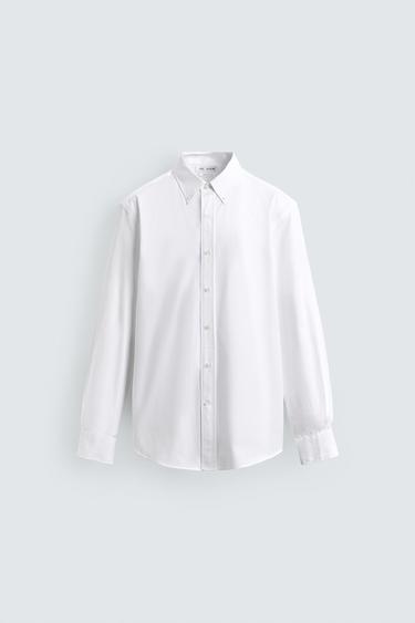 NORMAALIN MALLINEN PUUVILLAPAITA - White Zaralta