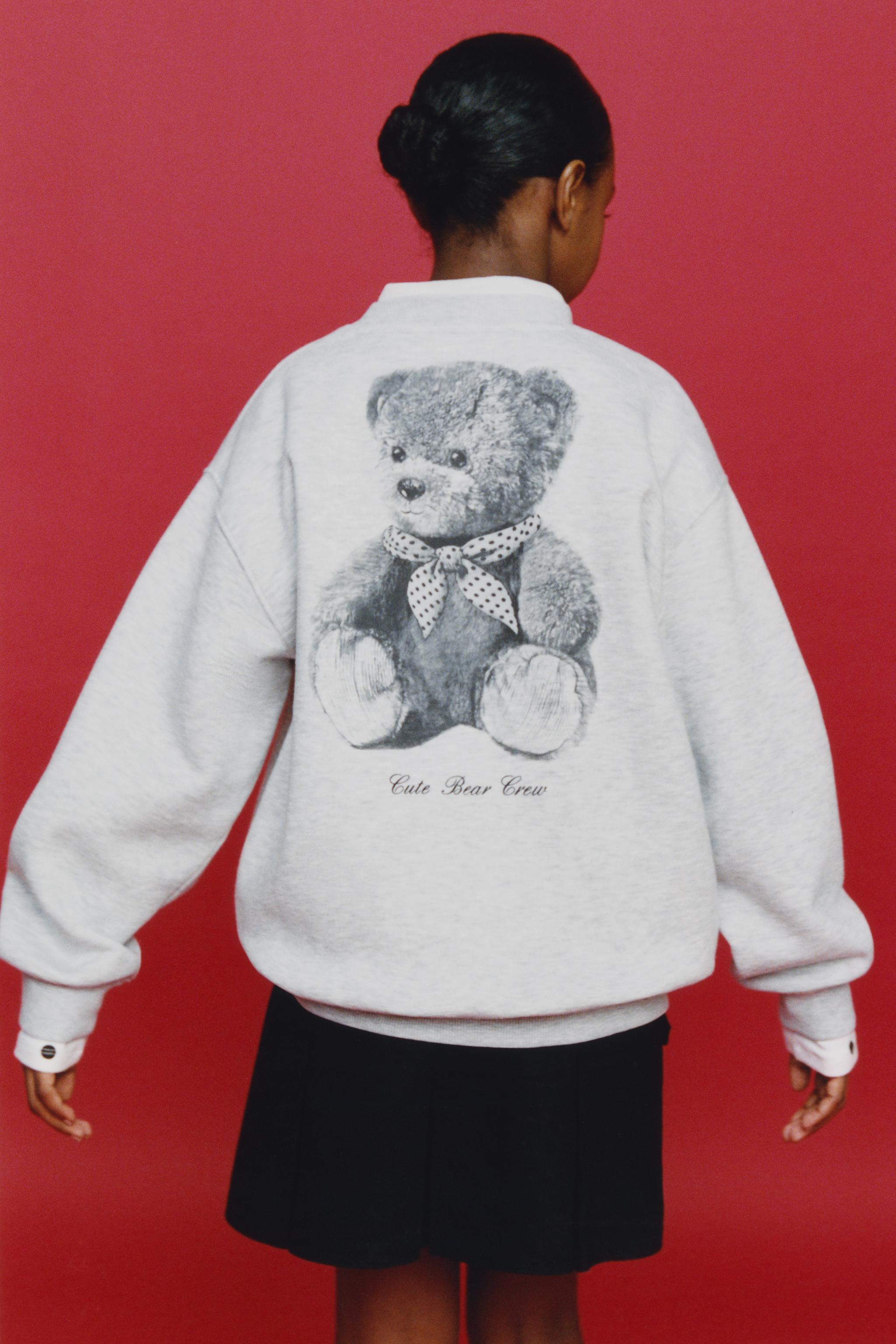 SWEAT À IMPRIMÉ OURS