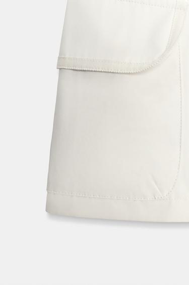 Zara POCKET SKORT - Ice