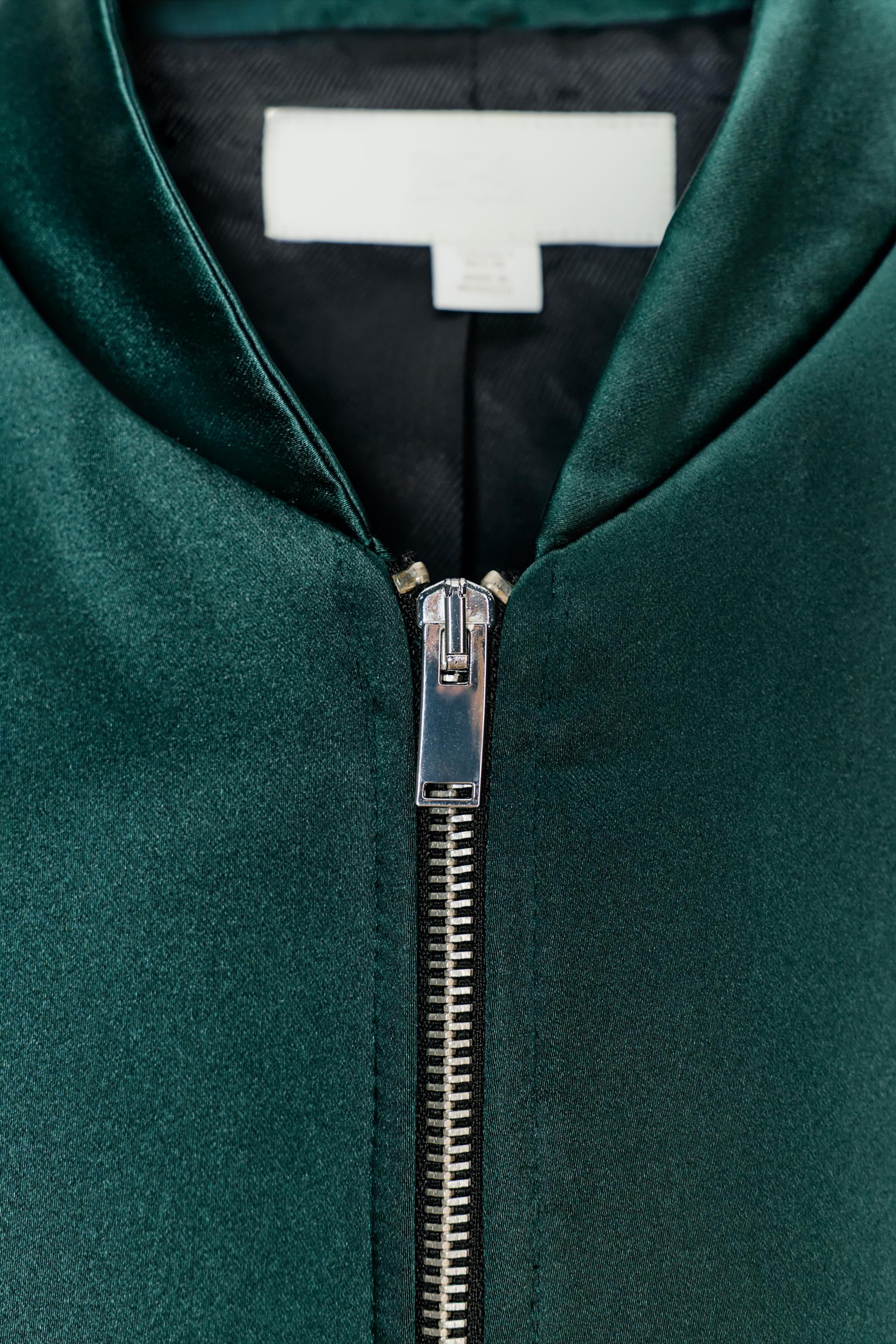 BLOUSON BOMBER SATINÉ