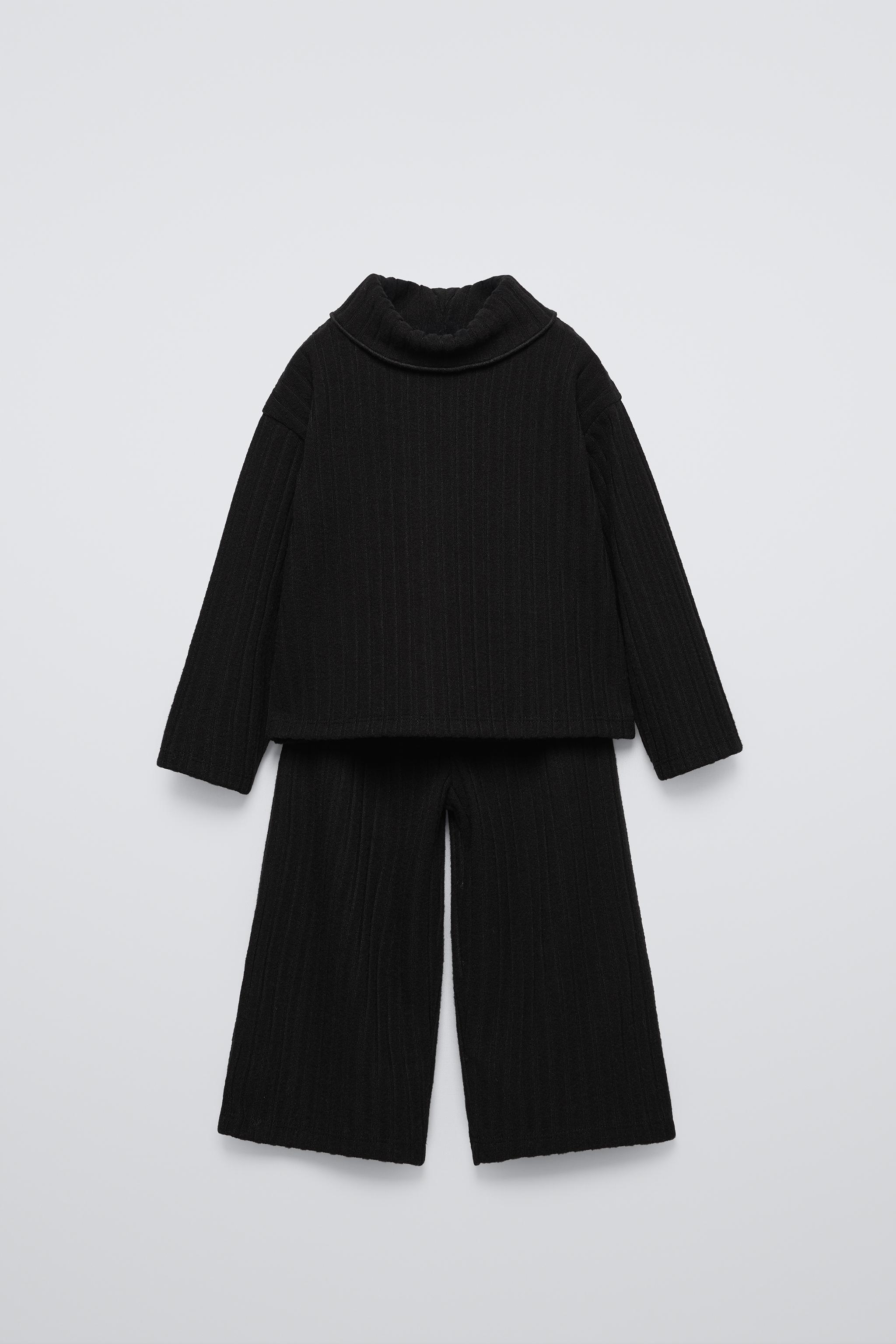 Conjunto Pantalon Punto Mujer Zara Chandal Punto Zara Pantalones