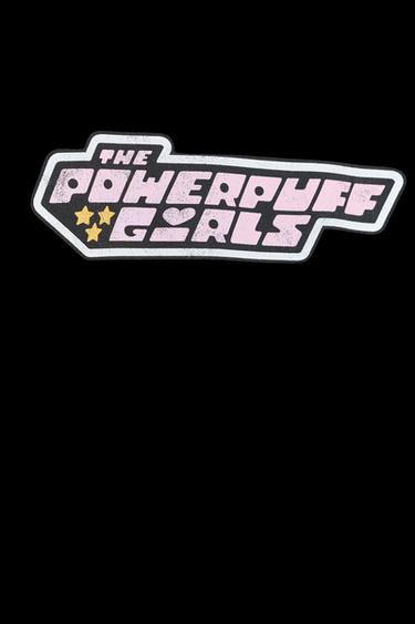 SWEATSHIRT IN VERWASCHENER OPTIK MIT POWERPUFF GIRLS™ - Anthrazit von Zara