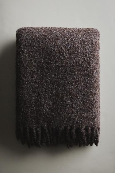 COUVERTURE FRANGES - Marron de Zara - Image 4