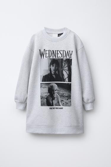 WEDNESDAY © FLEECE DRESS - Grey marl by Zara