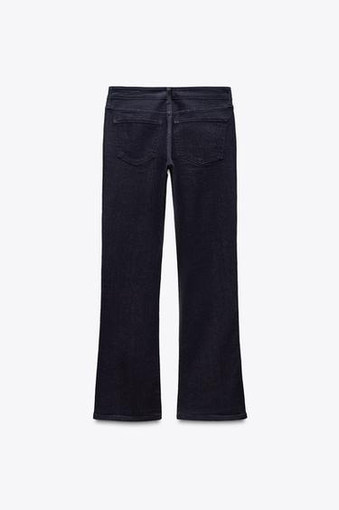 ZW COLLECTION LOW-RISE BOOTCUT JEANS - Blue by Zara - Image 1