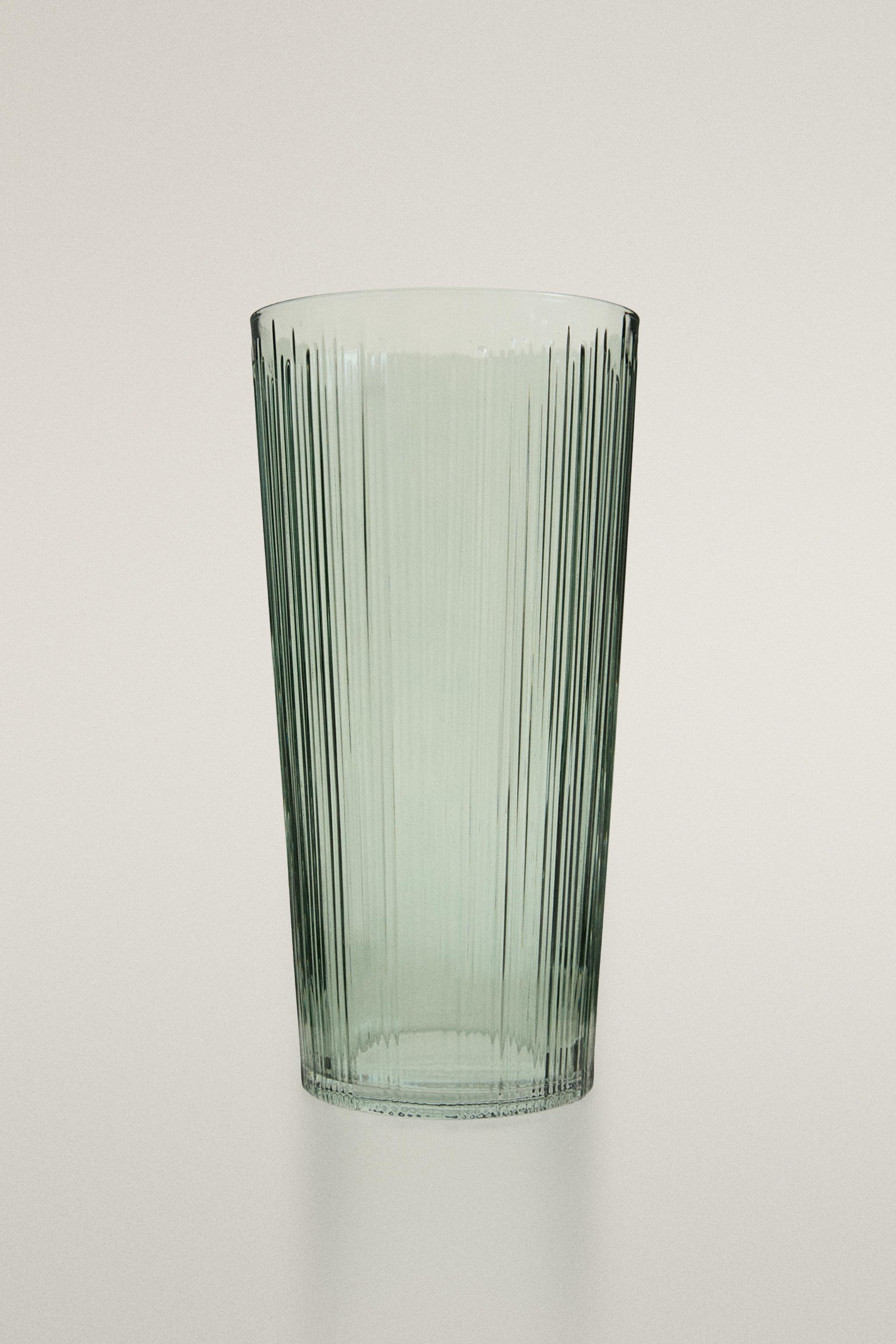 TALL DECORATIVE GLASS VASE