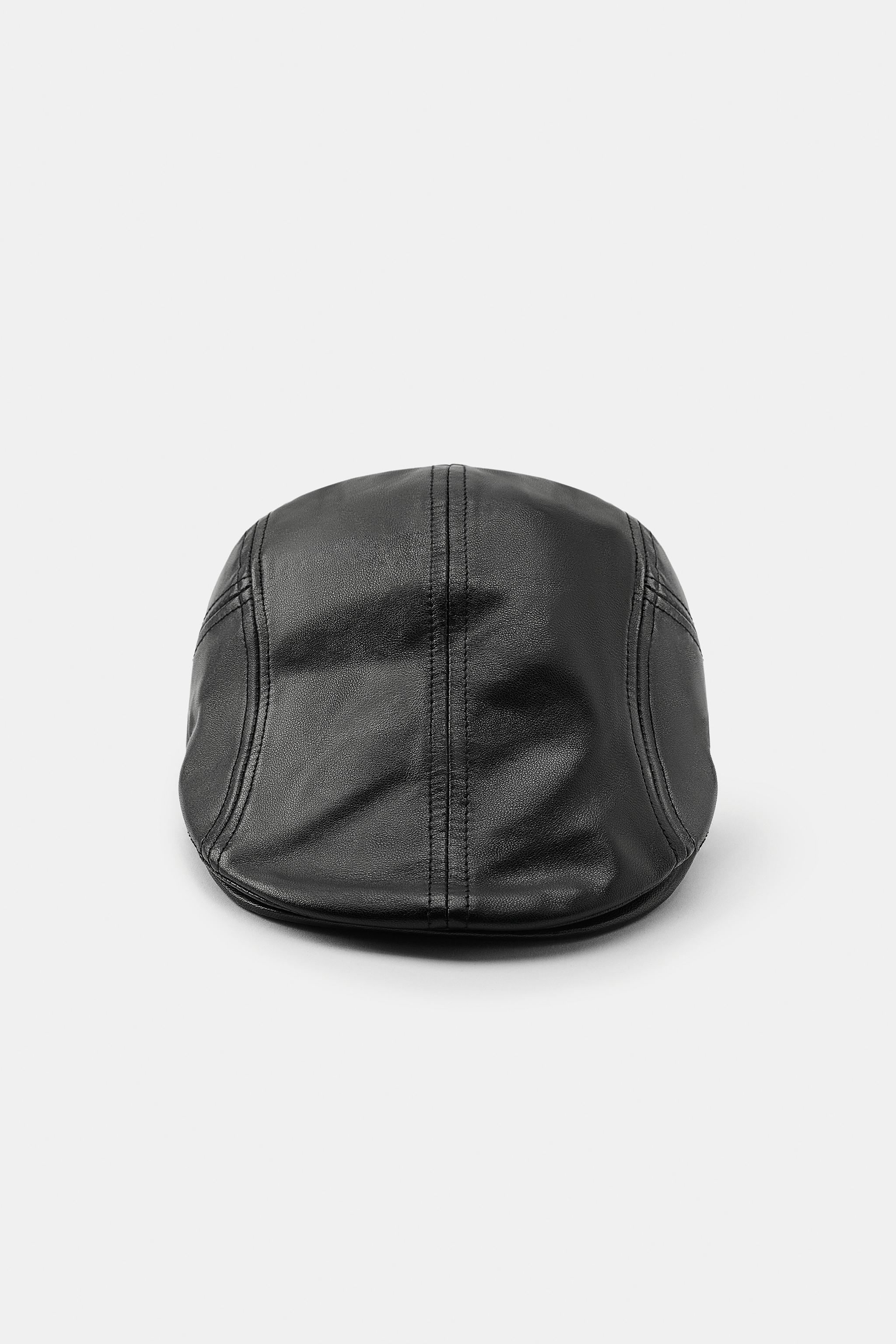 100% LEATHER VISOR