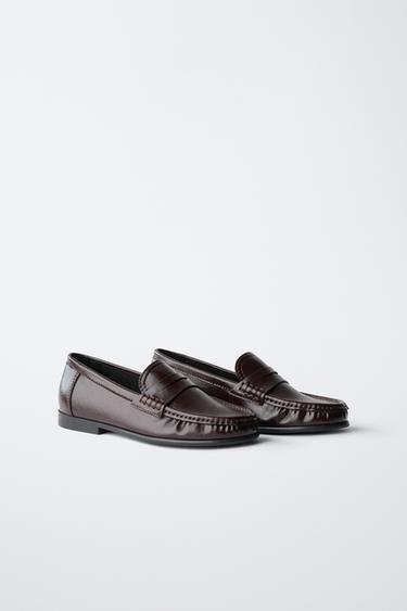 THIN SOLE LOAFERS — Maroon 2