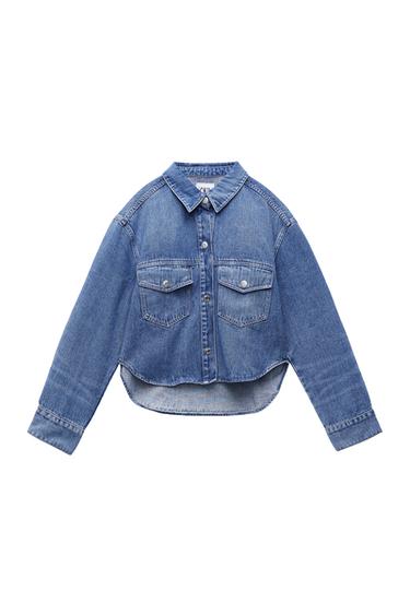 SOBRECAMISA OVERSIZE CROPPED