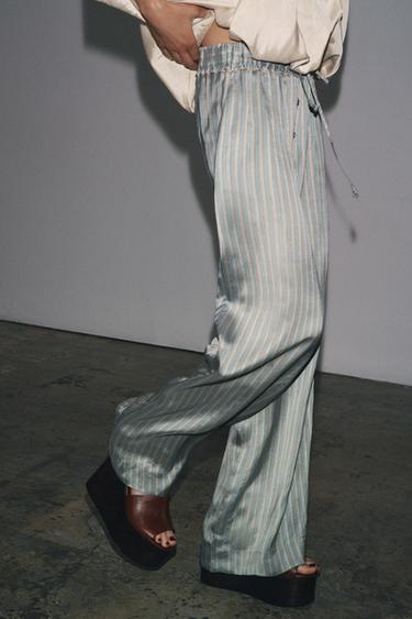 STRIPED PYJAMA TROUSERS ZW COLLECTION - striped by Zara - Image 5
