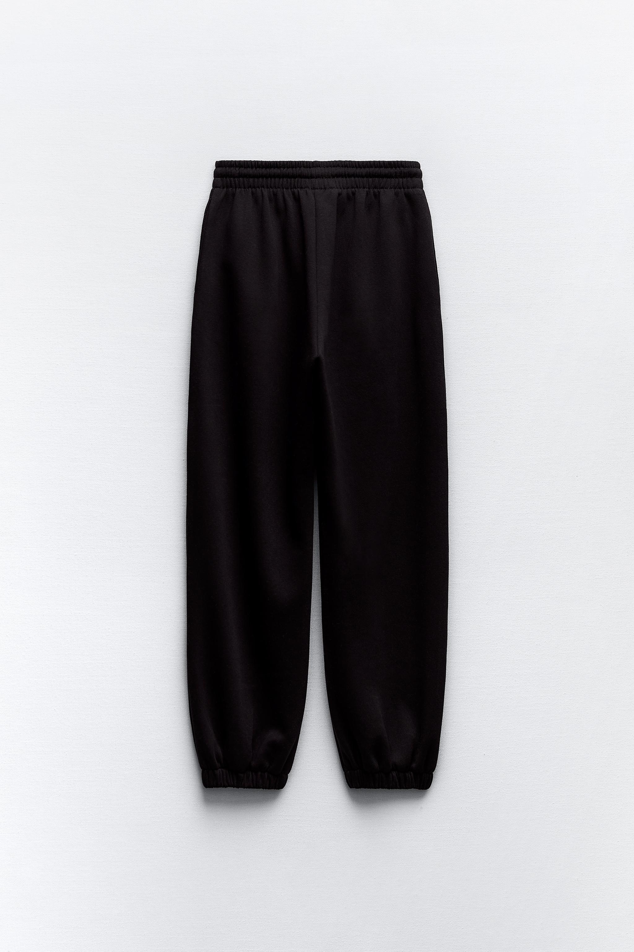 Drop crotch joggers online zara