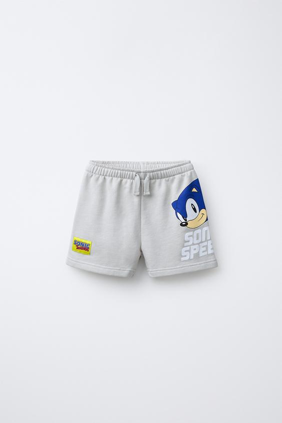 BERMUDA SONIC © SEGA - Gris claro de Zara - Imagen 0