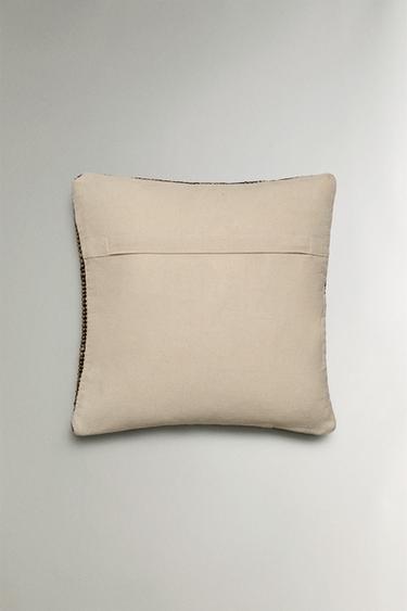 HOUSSE DE COUSSIN JUTE - Marron de Zara - Image 3