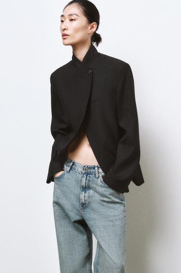 AMERICANA AMB LLANA ZW COLLECTION - Negre de Zara