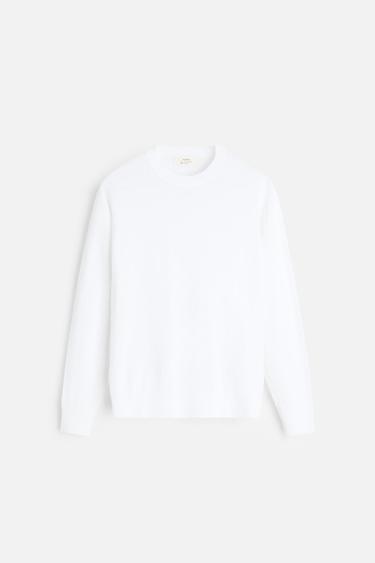 JERSEY ALGODÓN - CÁÑAMO - Crudo de Zara