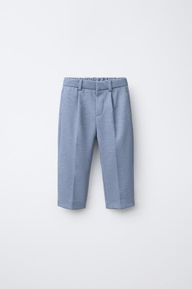 PANTALLONA KOSTUMI COMFORT - E kaltër nga Zara