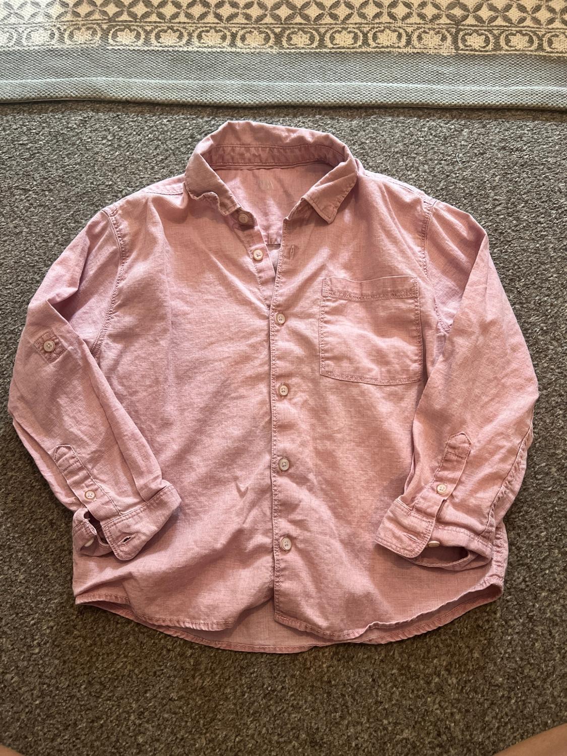 LINEN-BLEND SHIRT