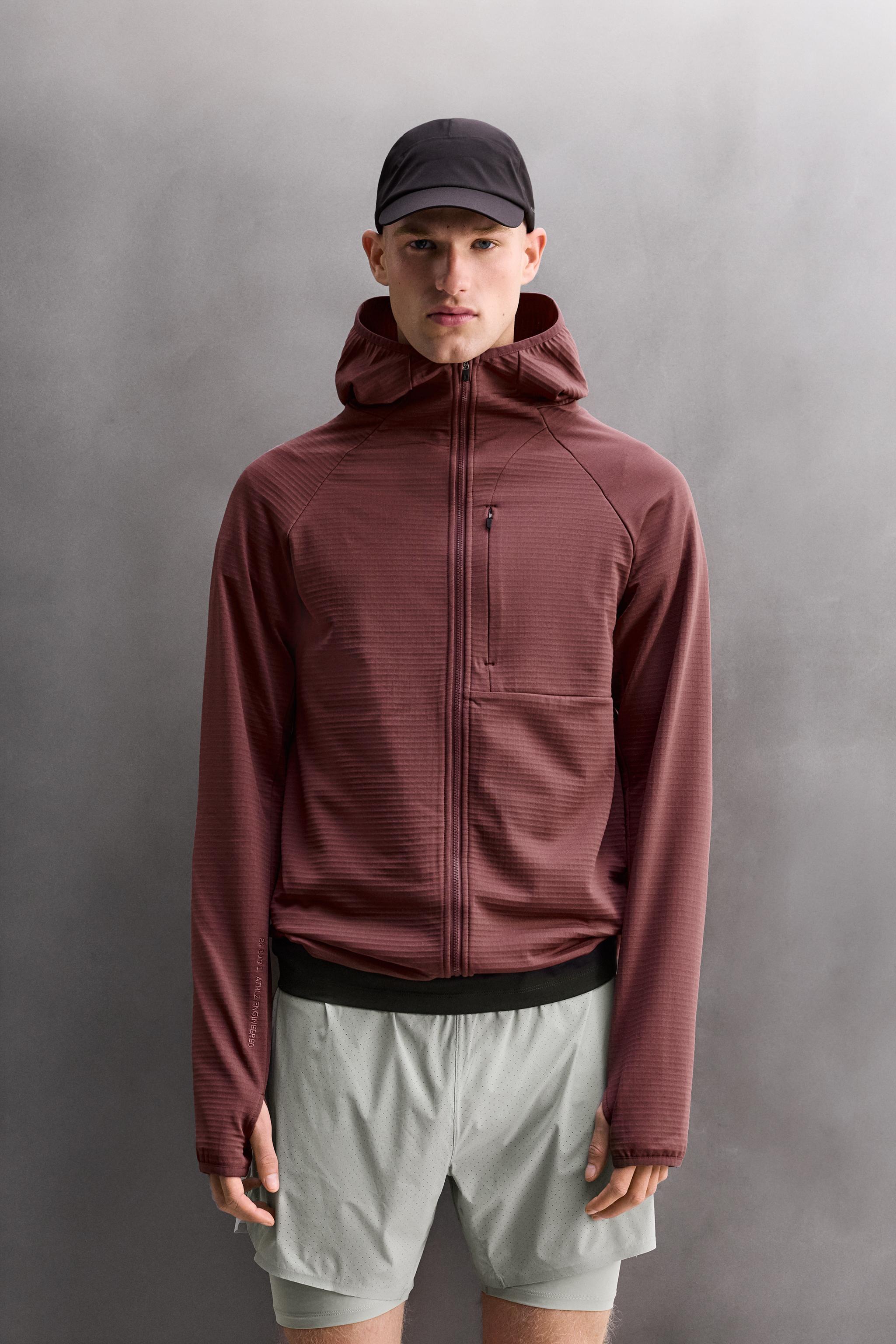 TECHNICAL COMBINED FLEECE hoodie