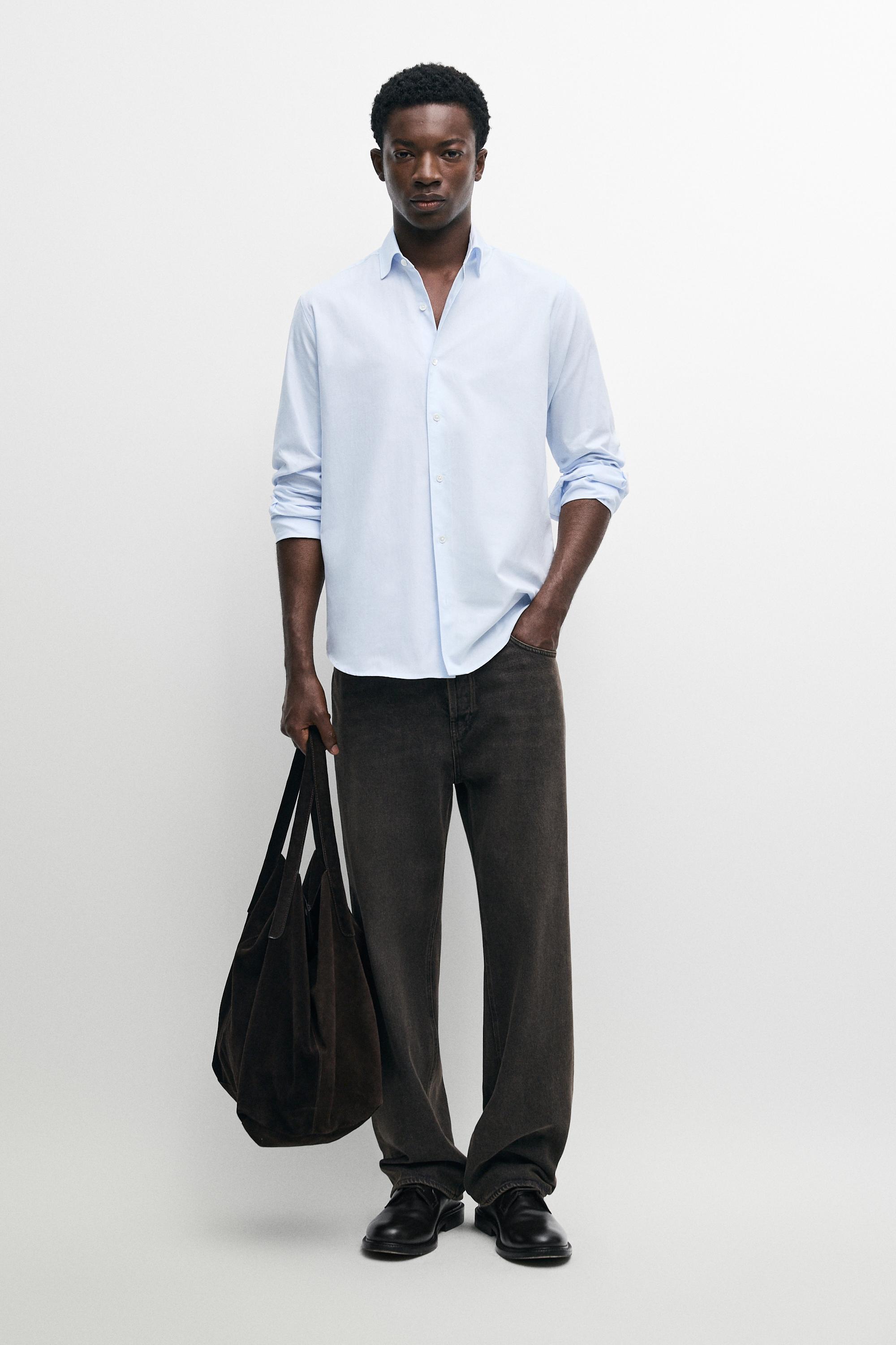 100% cotton regular fit shirt